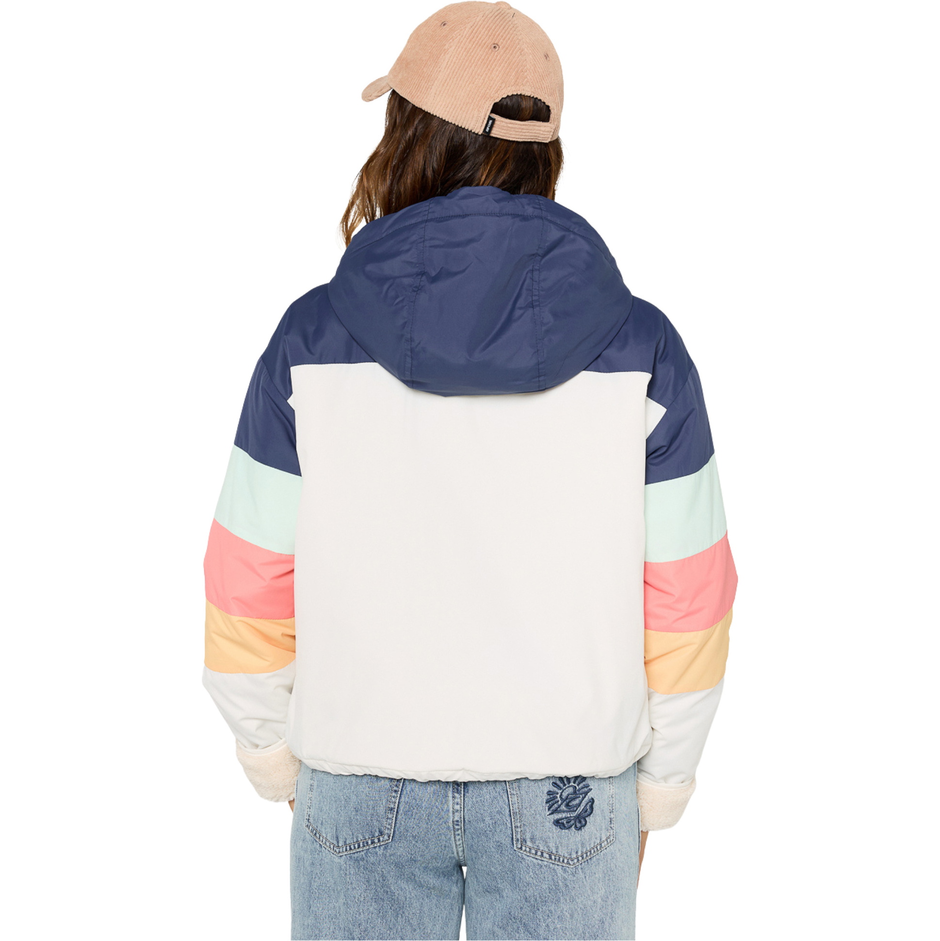 2025 Rip Curl Womens Keepsakes Bomber Jacket 03CWJA - Navy